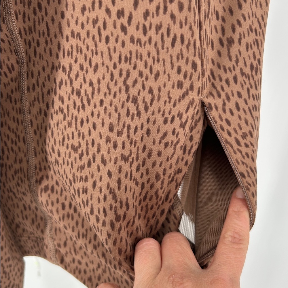 ATHLETA FULL ZIP JACKET XL BROWN - Picture 6 of 11